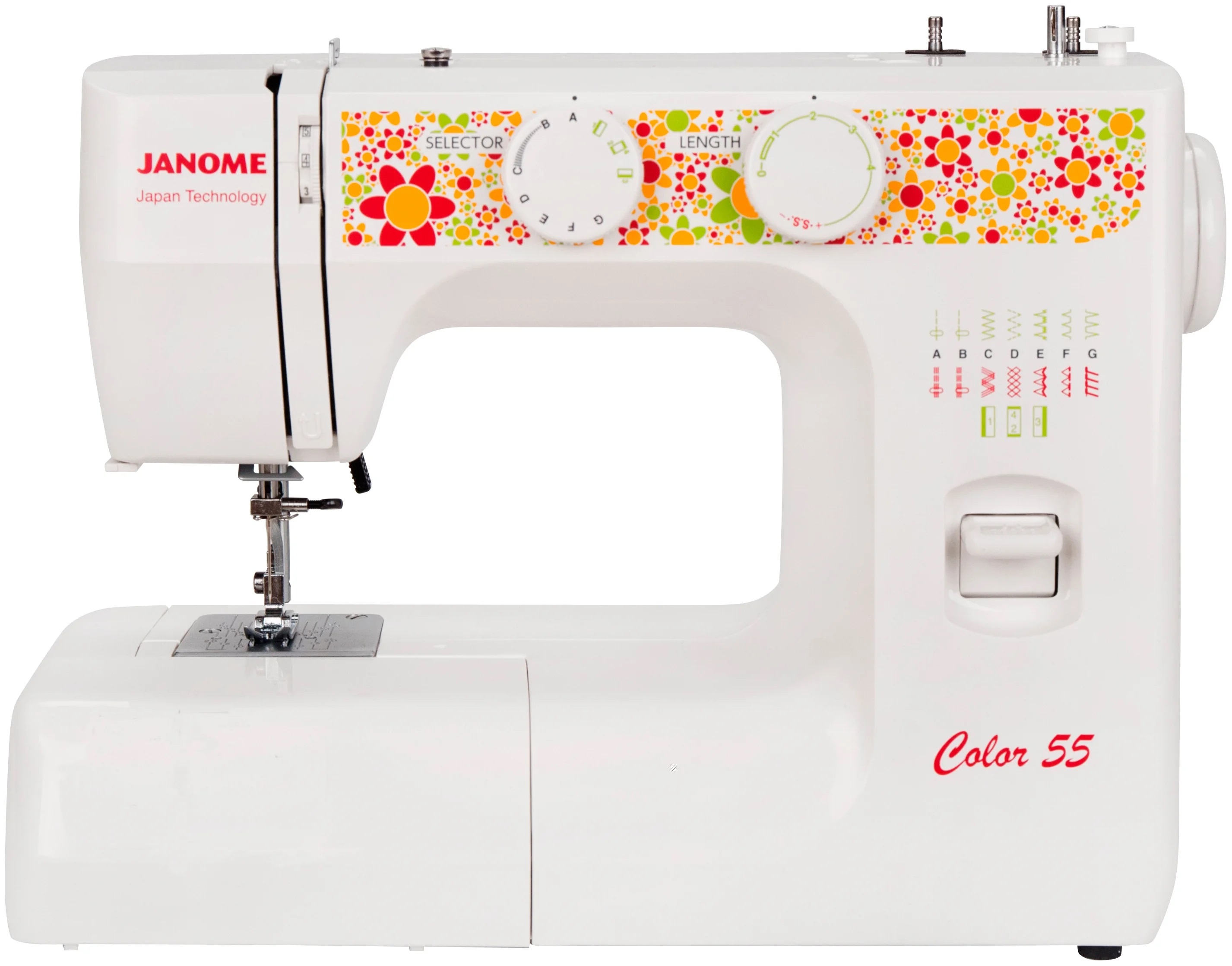 Бытовая швейная машина Janome Color 55